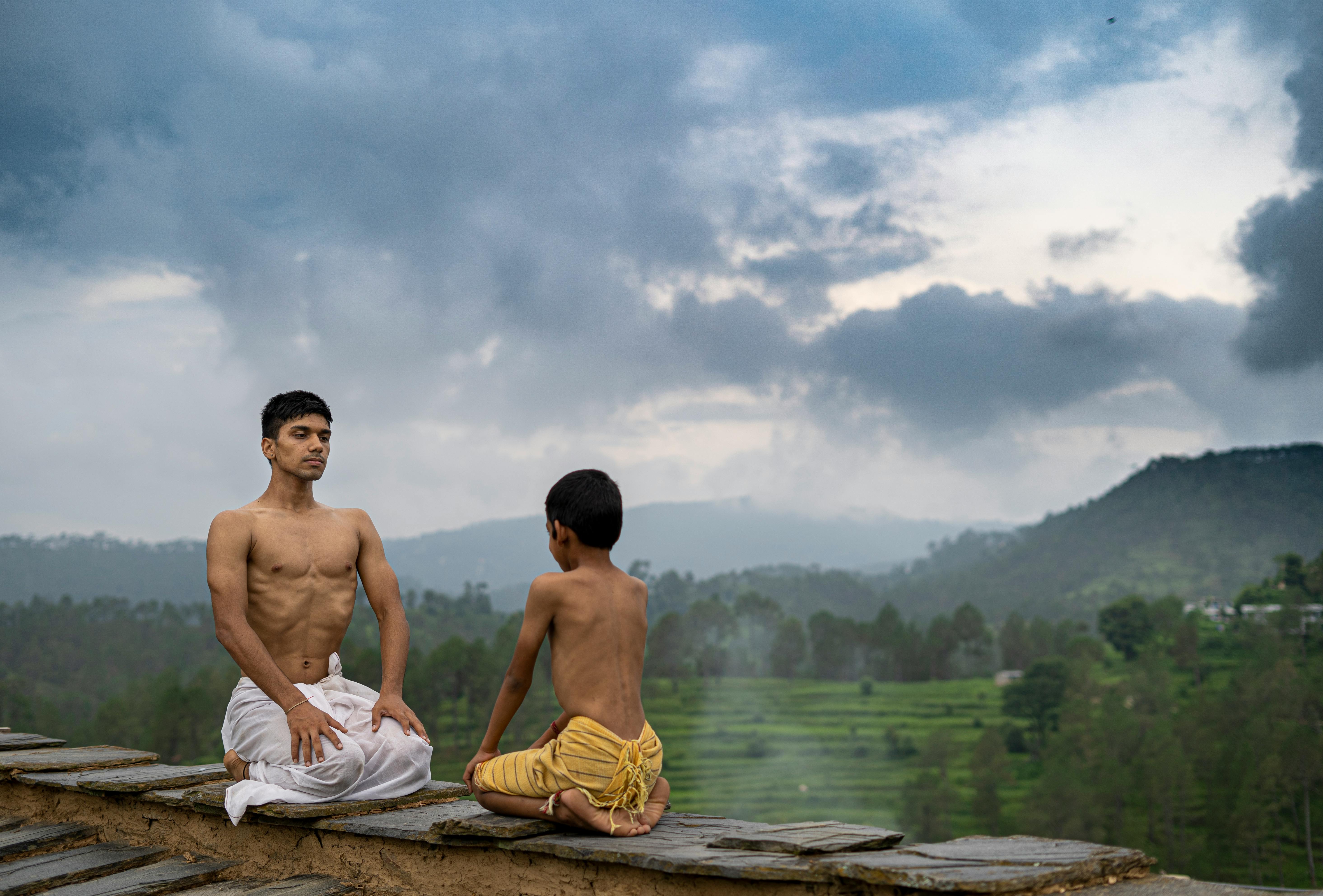 Meditation with nature & spiritual