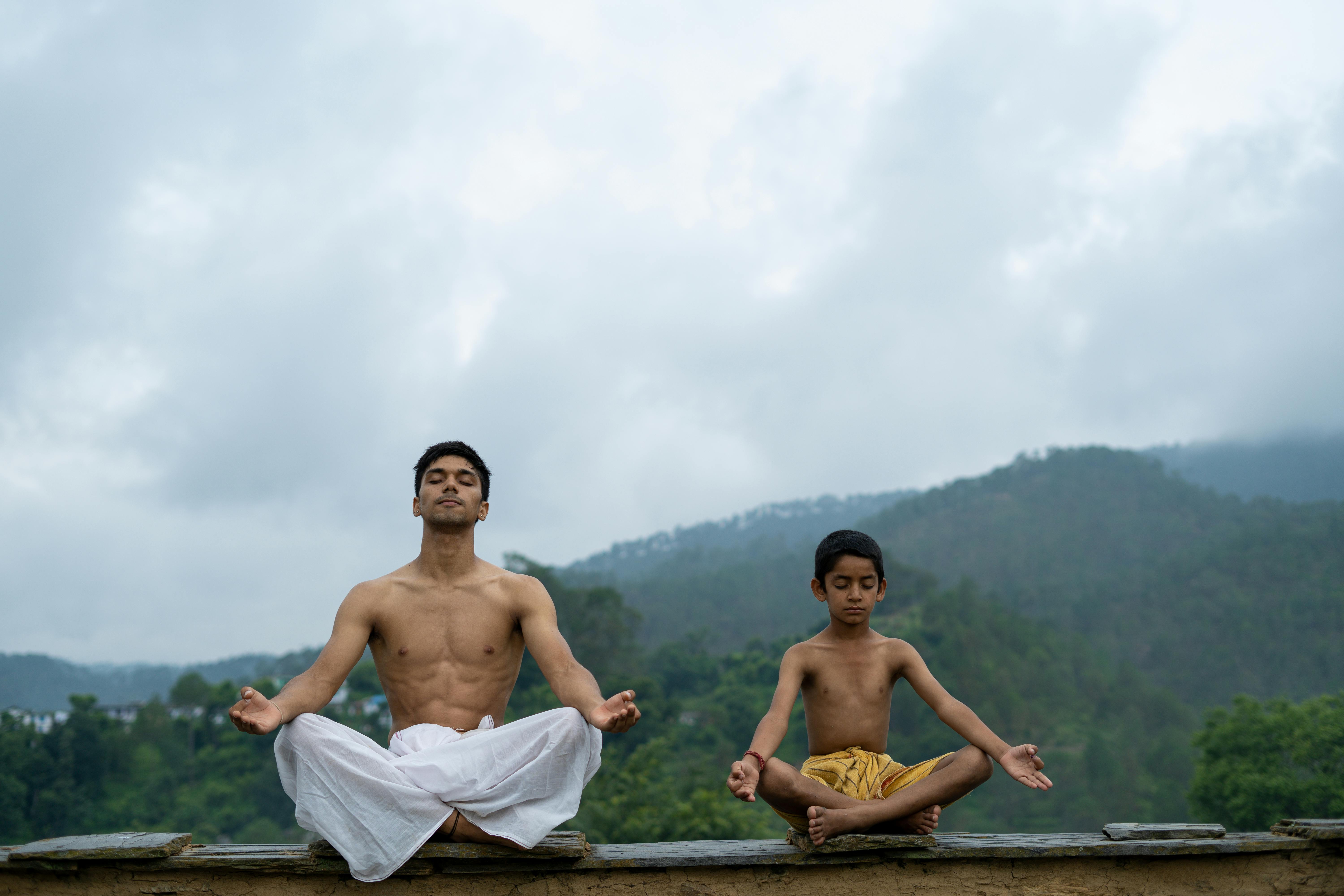 Meditation with nature & spiritual